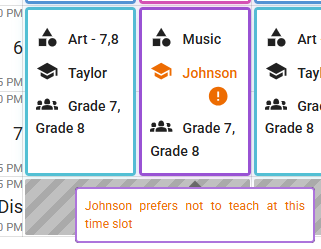 Red/Hard constraint unmet small card view